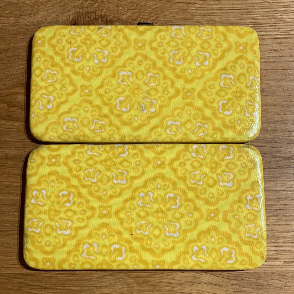 Yellow & Orange Pattern Wallet - Picture 4 of 4